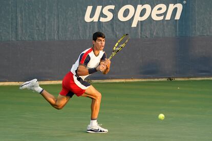 Carlos Alcaraz en el us open