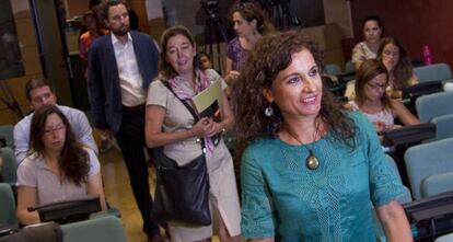 María Jesús Montero, en agosto pasado.