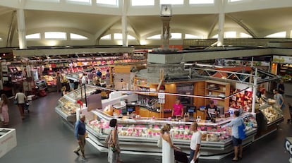 Mercado del Ensanche de Pamplona. Imagen proporcionada por la empresa.