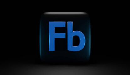 Logo oscuro de Facebook