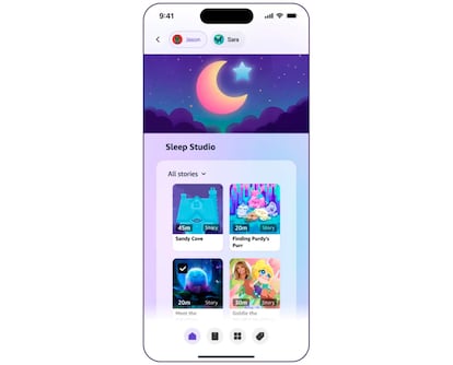 Nueva función Sleep Studio de Amazon