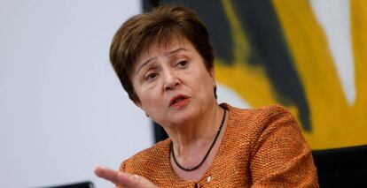 La directora del FMI, Kristalina Georgieva, en una imagen de archivo.