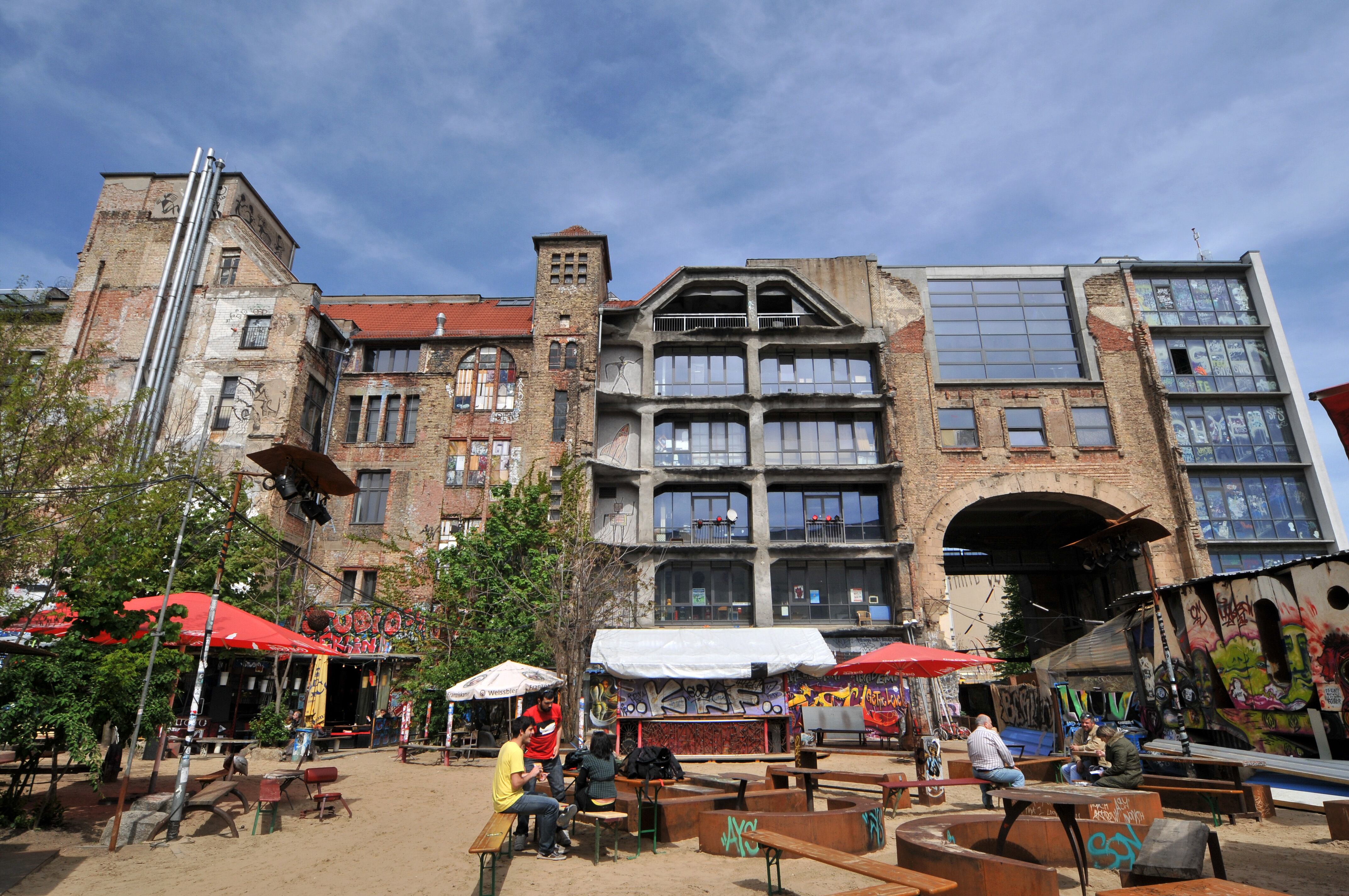 El centro de arte Tacheles, uno de los más emblemáticos de Berlín.