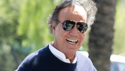 Julio Iglesias, en Marbella en agosto de 2018.