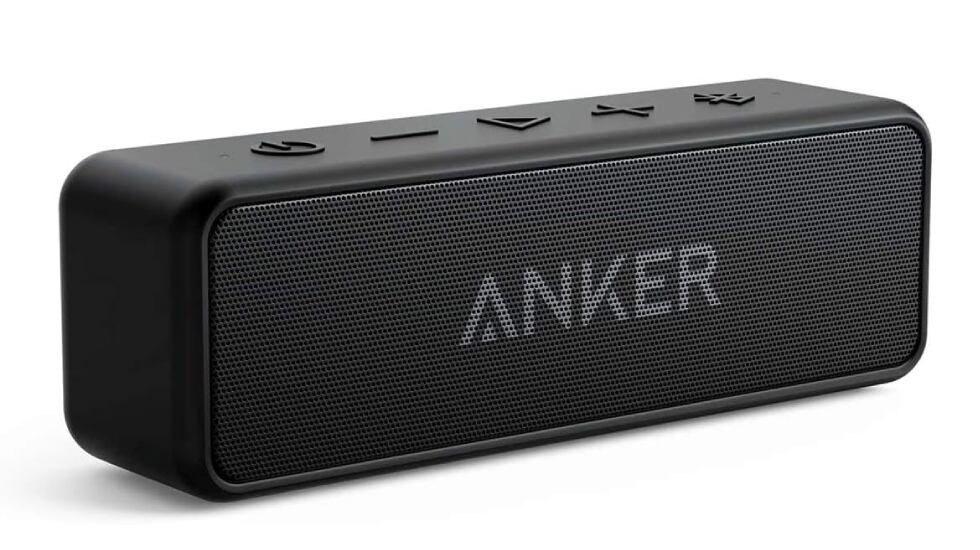 Altavoz con Bluetooth potente y resistencia al agua.