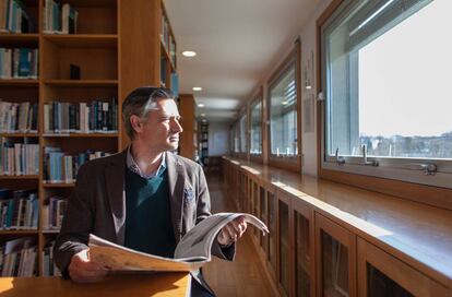 Nobre en la biblioteca de la Universidad de Oporto, donde dirige SexLab, una laboratorio de investigación sobre la sexualidad.