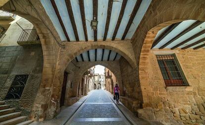 Pueblo de Calaceite, en Teruel.