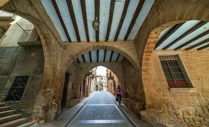 Pueblo de Calaceite, en Teruel. 