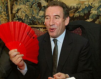 François Bayrou, candidato de la UDF a la presidencia de Francia, el pasado día 11 en Avignon.