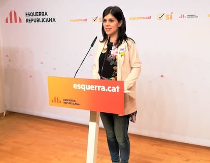La portaveu d'ERC Marta Vilalta.