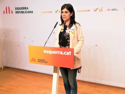 La portaveu d'ERC Marta Vilalta.