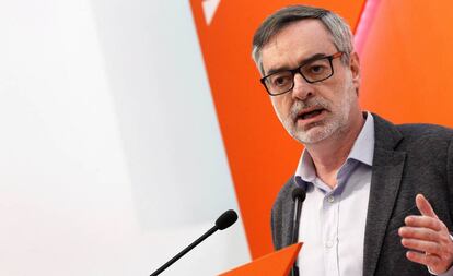El vicesecretario general de Ciudadanos, José Manuel Villegas.