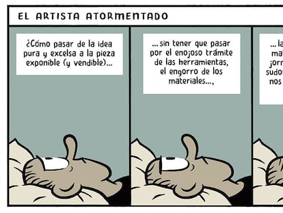 Trampantojo: El artista atormentado