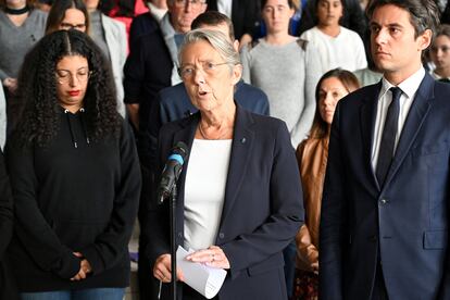 French Prime Minister Elisabeth Borne