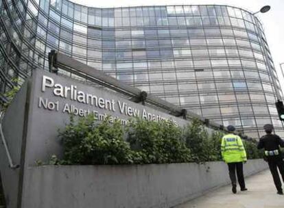 Los apartamentos Parliament View de Londres, donde Alberto Izaga mató a su hija.