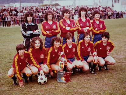 Barcelona, 08/02/2021
MINIDOC: 50 AOS DE LA SELECCIîN FEMENINA DE FòTBOL ESPAOLA. 
La seleccin femenina en los aos 80.
Foto: Gianluca Battista