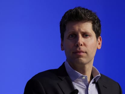 Sam Altman, el consejero delegado de OpenAI, durante el Foro de la APEC en San Francisco.