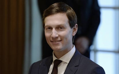 Jared Kushner, este miércoles en la Casa Blanca