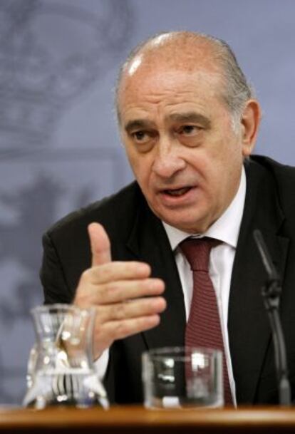 Fernández, ayer durante la rueda de prensa posterior al Consejo de Ministros.