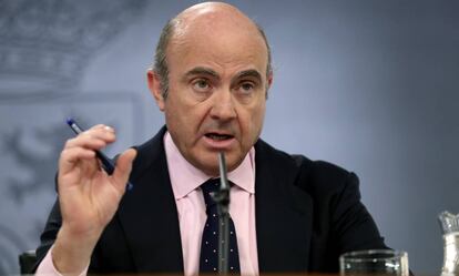 Luis de Guindos, ministro de Economía