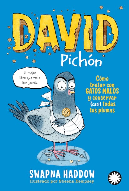 Portada 'Cómo tratar con gatos malos y conservar (casi) todas tus plumas', de Swapna Haddow