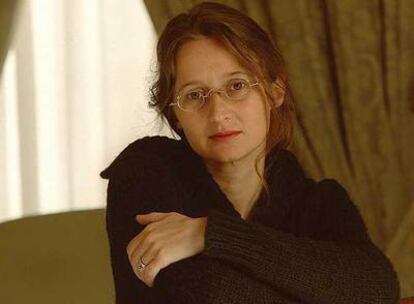 Lucrecia Martel, en San Sebastián en 2001.