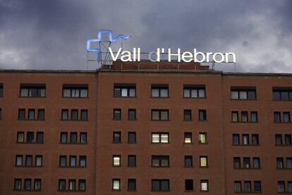 Fachada del hospital Vall d'Hebron.