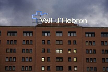 Fachada del hospital Vall d'Hebron.