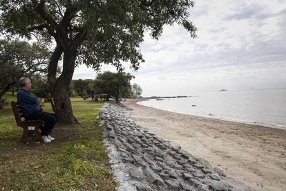 La nueva playa en la reserva ecol&oacute;gica.