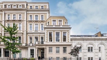 Fachada del hotel The Resident Kensington, en Londres.