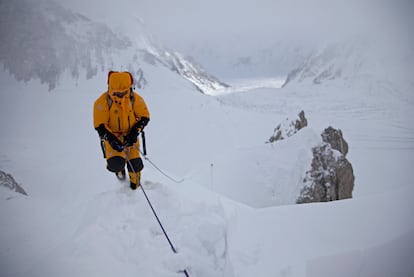 La expedición ha sufrido sensaciones térmicas brutales que rondaban a los 60 grados bajo cero