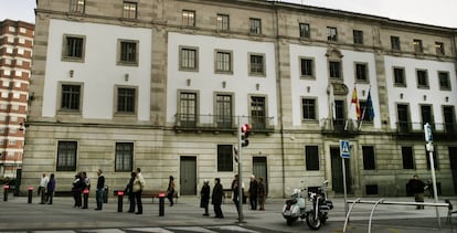 Sede de la Audiencia Provincial de Pontevedra.