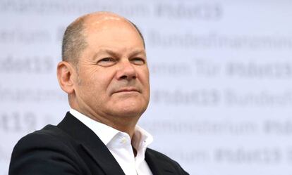 El vicecanciller alemán Olaf Scholz, en agosto. 