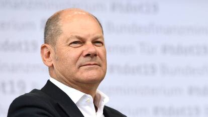 El vicecanciller alemán Olaf Scholz, en agosto.