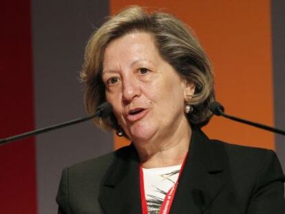 La presidenta de Unespa, Pilar Gonz&aacute;lez de Frutos.