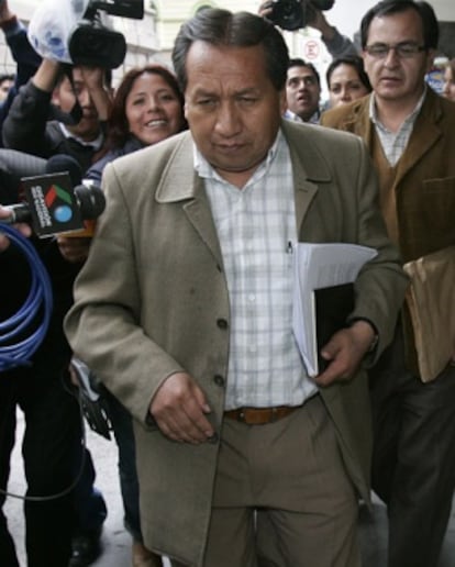 El expresidente de YPFB Santos Ramírez, en una imagen de 2009.