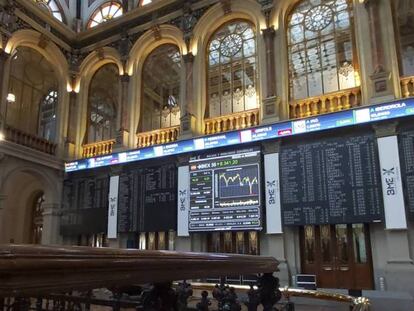 El Ibex queda plano y fracasa en el intento de consolidar los 8.300