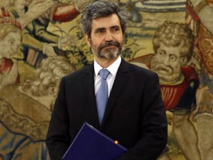 Carlos Lesmes, presidente del CGPJ.