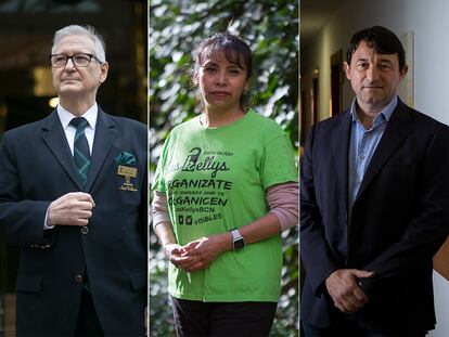 Desde la izquierda, Manuel Vega, Miriam Suárez, Antoni Mayol y Antonio de Miguel.