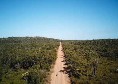 "Las carreteras de arena son las que te llevan a los mejores sitios."