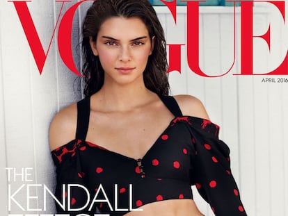 Kendall Jenner, en la portada de &#039;Vogue USA&#039;.