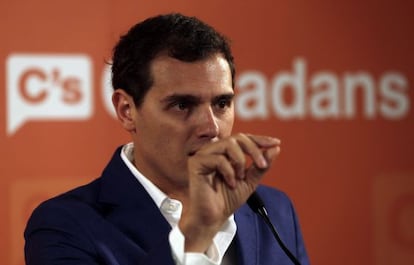 Albert Rivera, en una imagen de archivo.