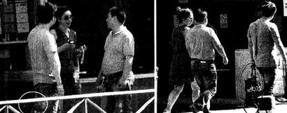 Secuencia de una entrega de dinero de la mafia china a uno de sus intermediarios en España, Malka Maman. <a href="http://politica.elpais.com/politica/2012/12/07/album/1354880486_250846.html#1354880486_250846_1354880703" target="_blank"><b>MIRA LA FOTOGALERÍA</B></a>