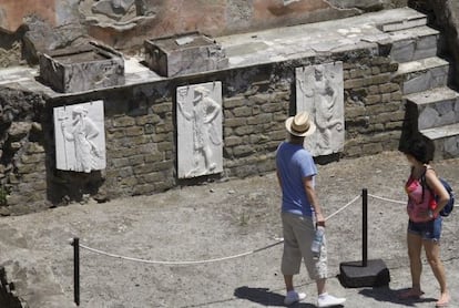 La Villa de los Papiros, al sur de Nápoles (Italia).