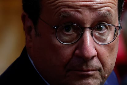 El expresidente francés, François Hollande, en una imagen del pasado abril.