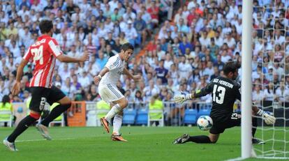 Isco mascar el primer gol del partido.mascar
