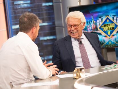 Felipe González, en 'El hormiguero' el pasado jueves.