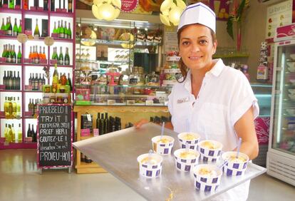 Heladería La Ibense Gourmet, con helados de 200 sabores.