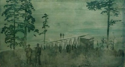 Obra de la serie 'Una historia rusa', de Miguel Gómez Losada.