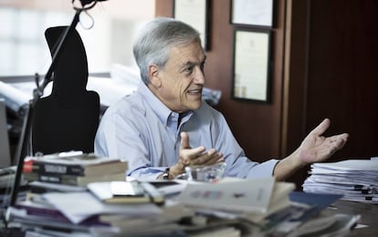 Sebastián Piñera, presidente de Chile.